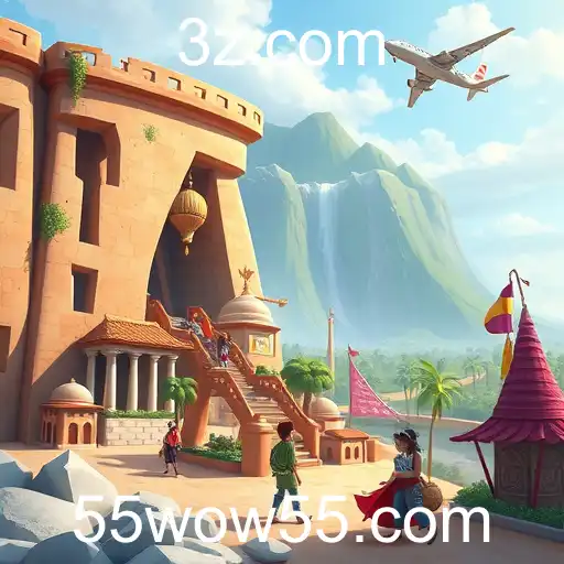 Explore o Mundo com Jogos de Viagens no WOW55